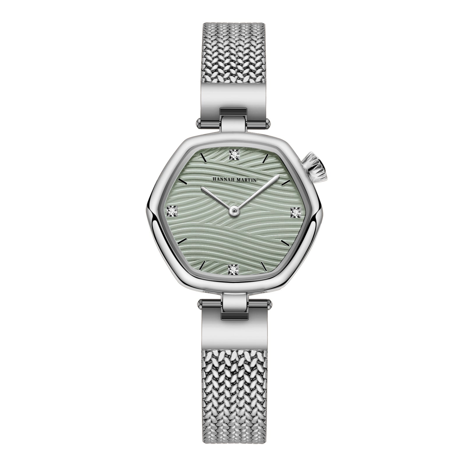 K Fashion Simple Hexagonal Movement Women's Watch