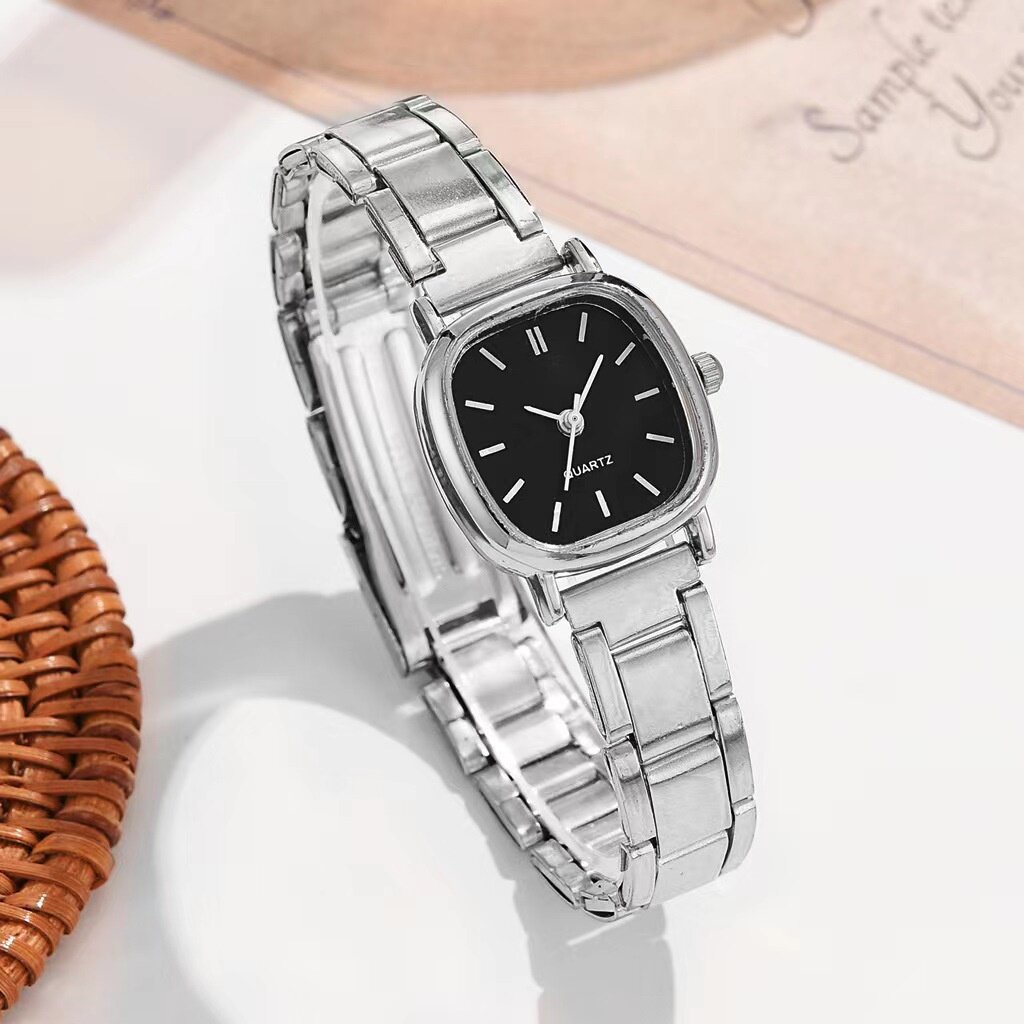 K Women's Alloy Square Roman Quartz Watch