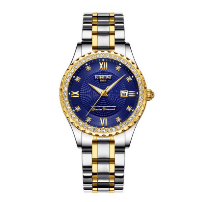 K Women's Ultra-thin Automatic Mechanical Luminous Waterproof Quartz Watch