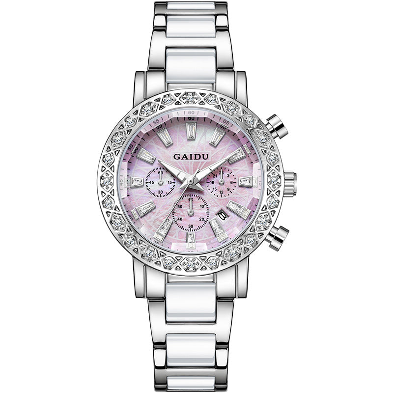 K Waterproof Luminous Fritillary Quartz Women's Watch