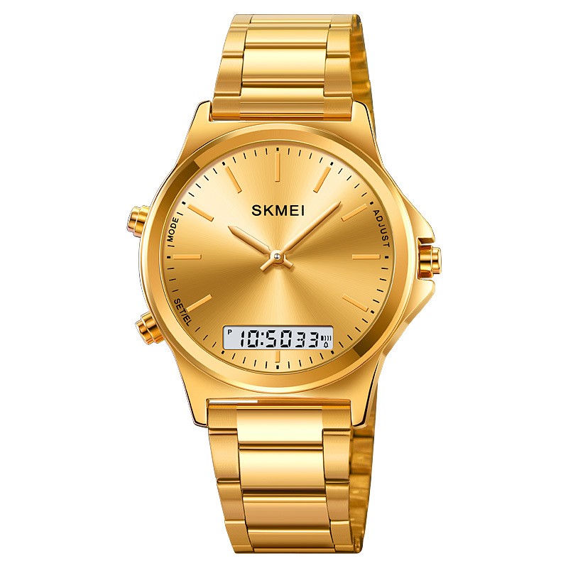 K Business-style Multi-function Steel-band Watch For Men