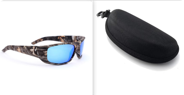 K Retro Camouflage Frame Polarized Glasses Outdoor Riding Shading