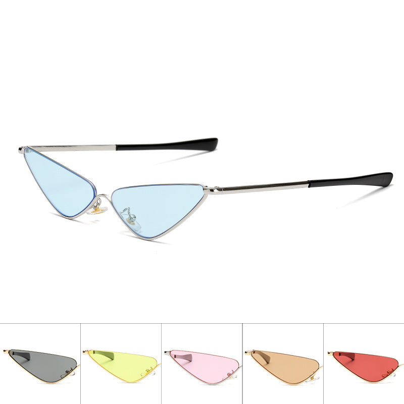 K Fashion Simple Small Frame Triangle Sunglasses