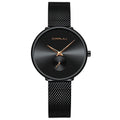 K Women's Stainless Steel Strap Mesh Strap Watch Simple