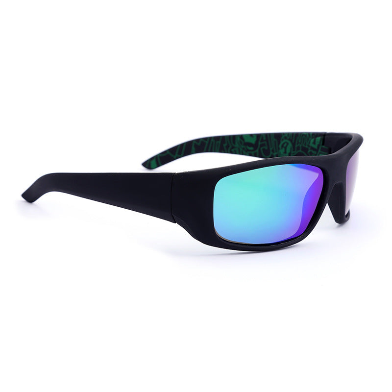K Retro Camouflage Frame Polarized Glasses Outdoor Riding Shading