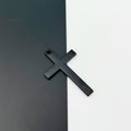 K Alloy Single-hole Cross Pendant Accessory