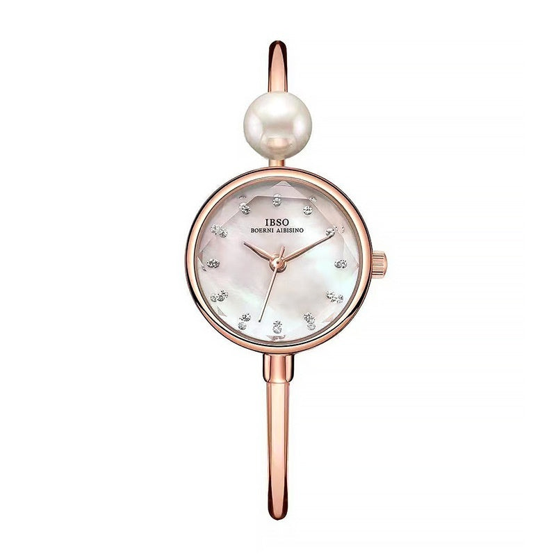 K Women's Bracelet Watch Shell Surface Pearl
