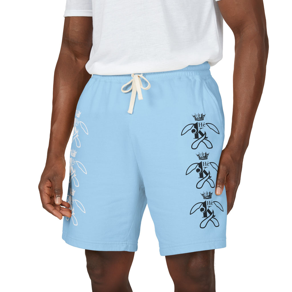 K Crowned Bunny Graphic Sweat Shorts M1W&B