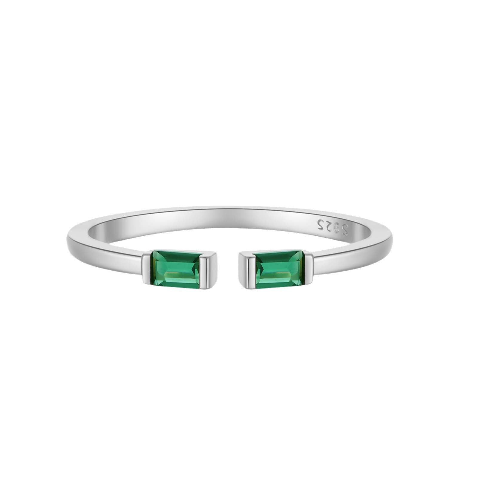 K Adjustable Opening Ring Fashion Simple