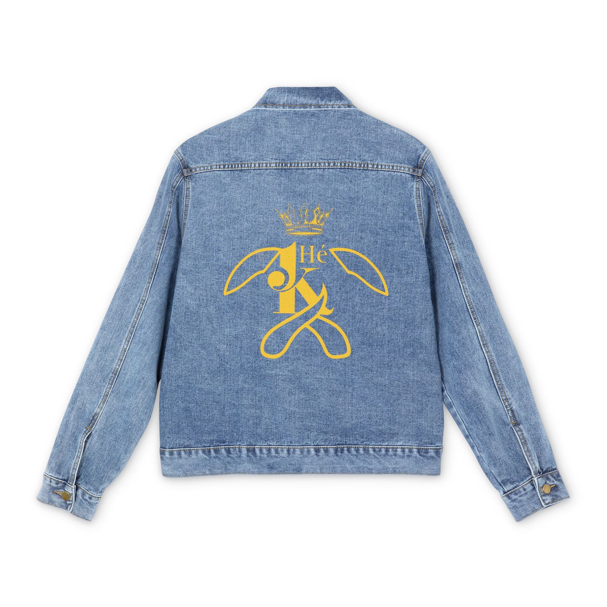 K Embroidered Golden Bee Denim Jacket M1G