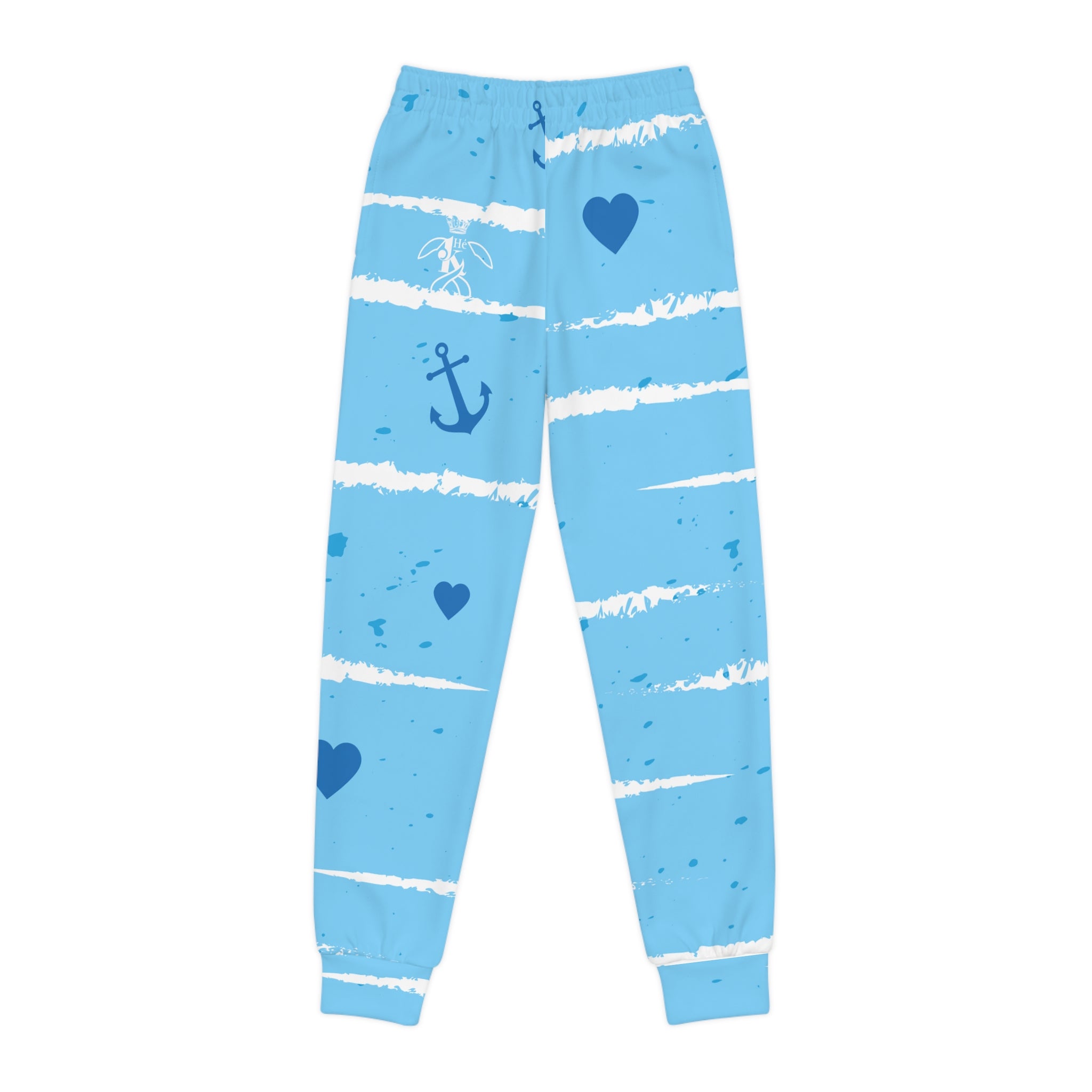 K Nautical Heart Youth Joggers M1W
