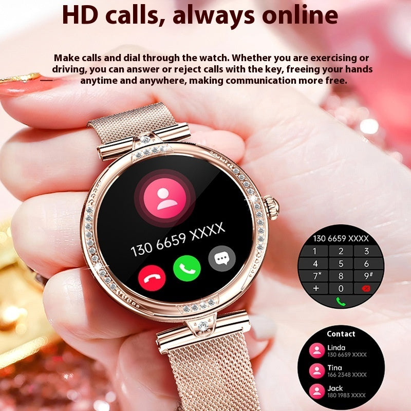 K Heart Rate Blood Oxygen Monitoring Bluetooth Calling Smart Watch