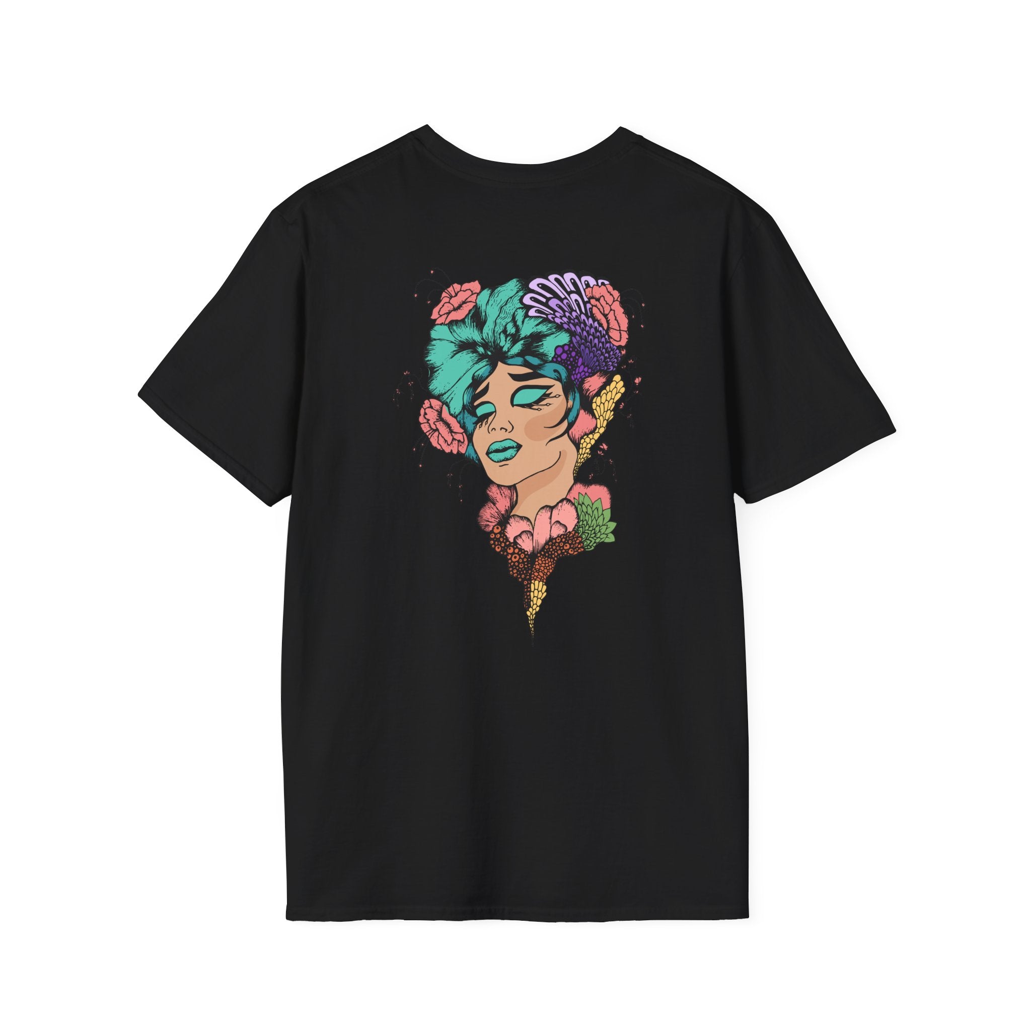 K Vibrant Botanical Art Tee M4B