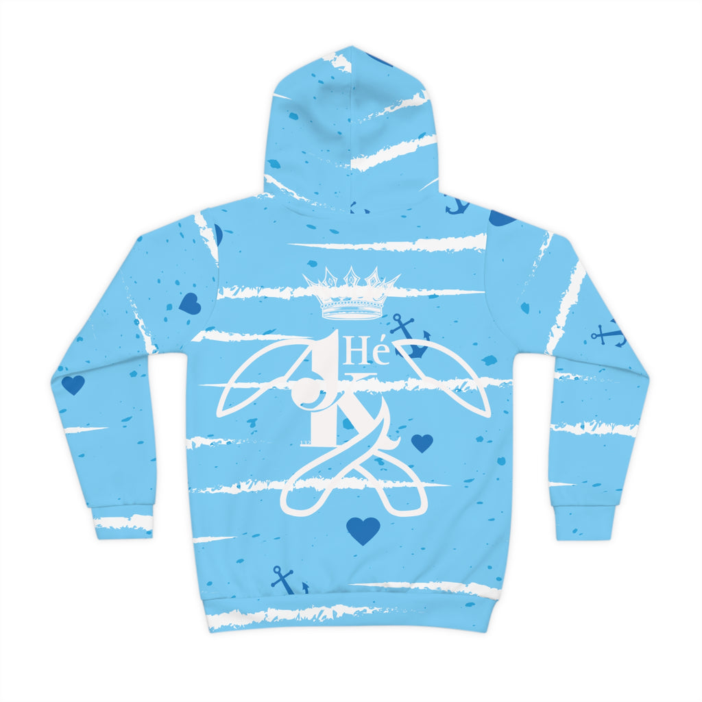 K Kids Nautical Anchor Hoodie M1W