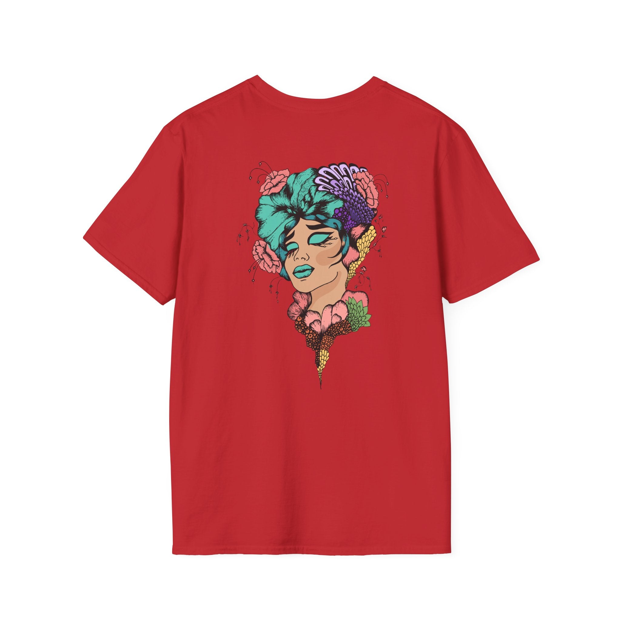 K Surreal Woman Portrait T-Shirt M1R