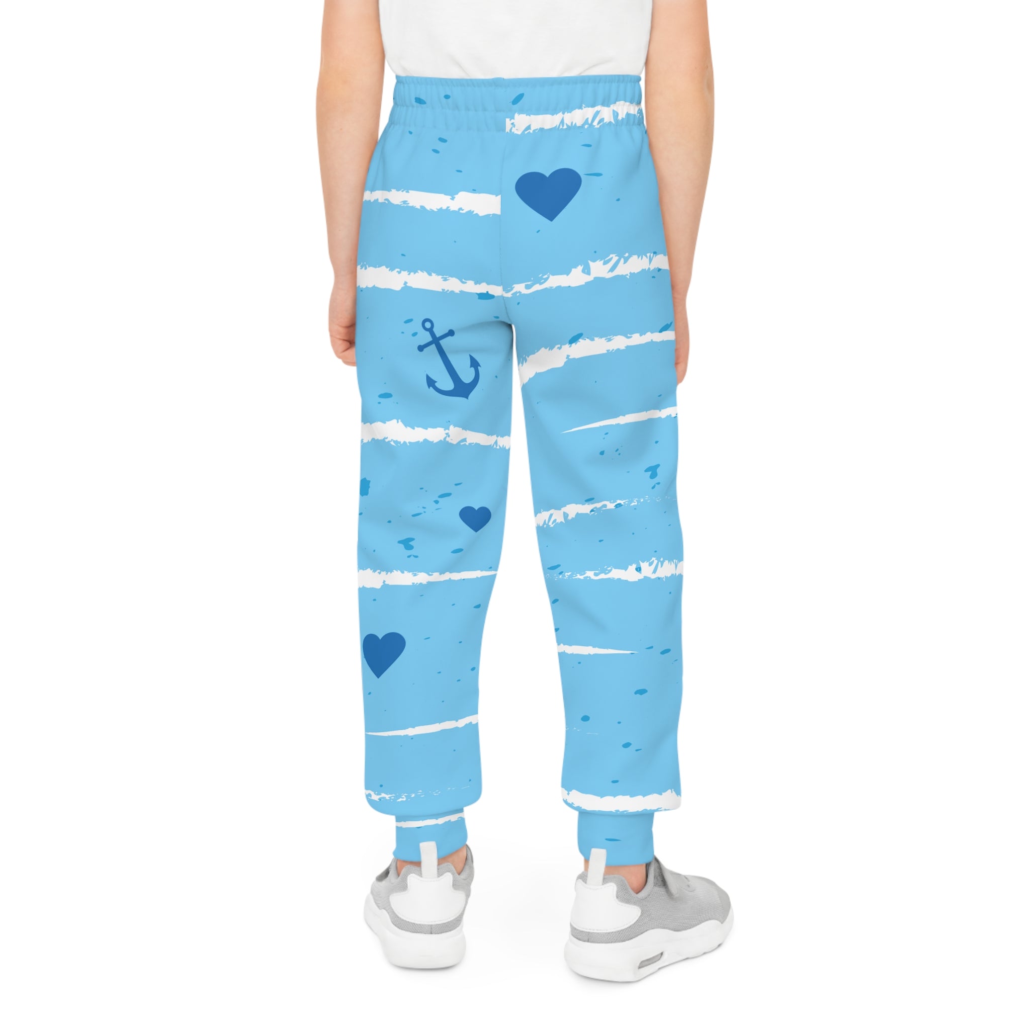 K Nautical Heart Youth Joggers M1W
