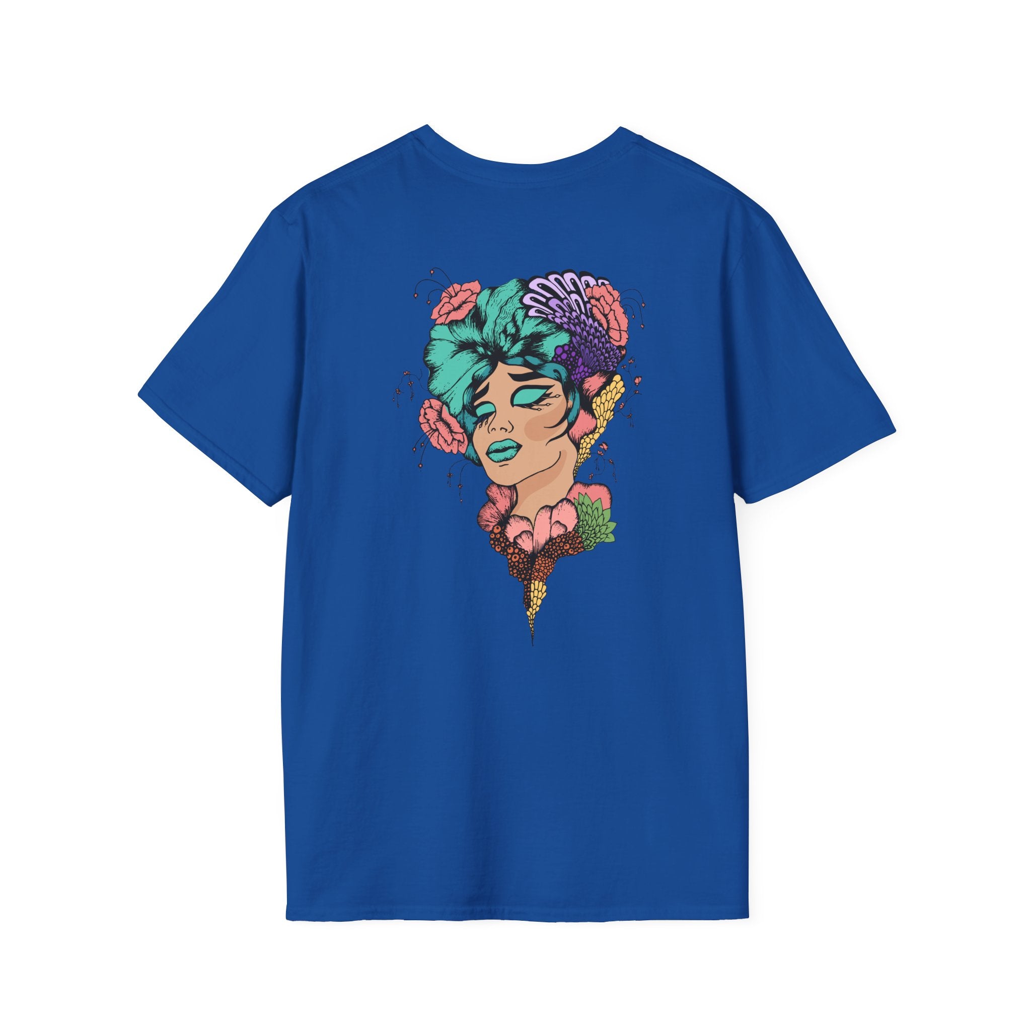 K Vibrant Botanical Art Tee M4B