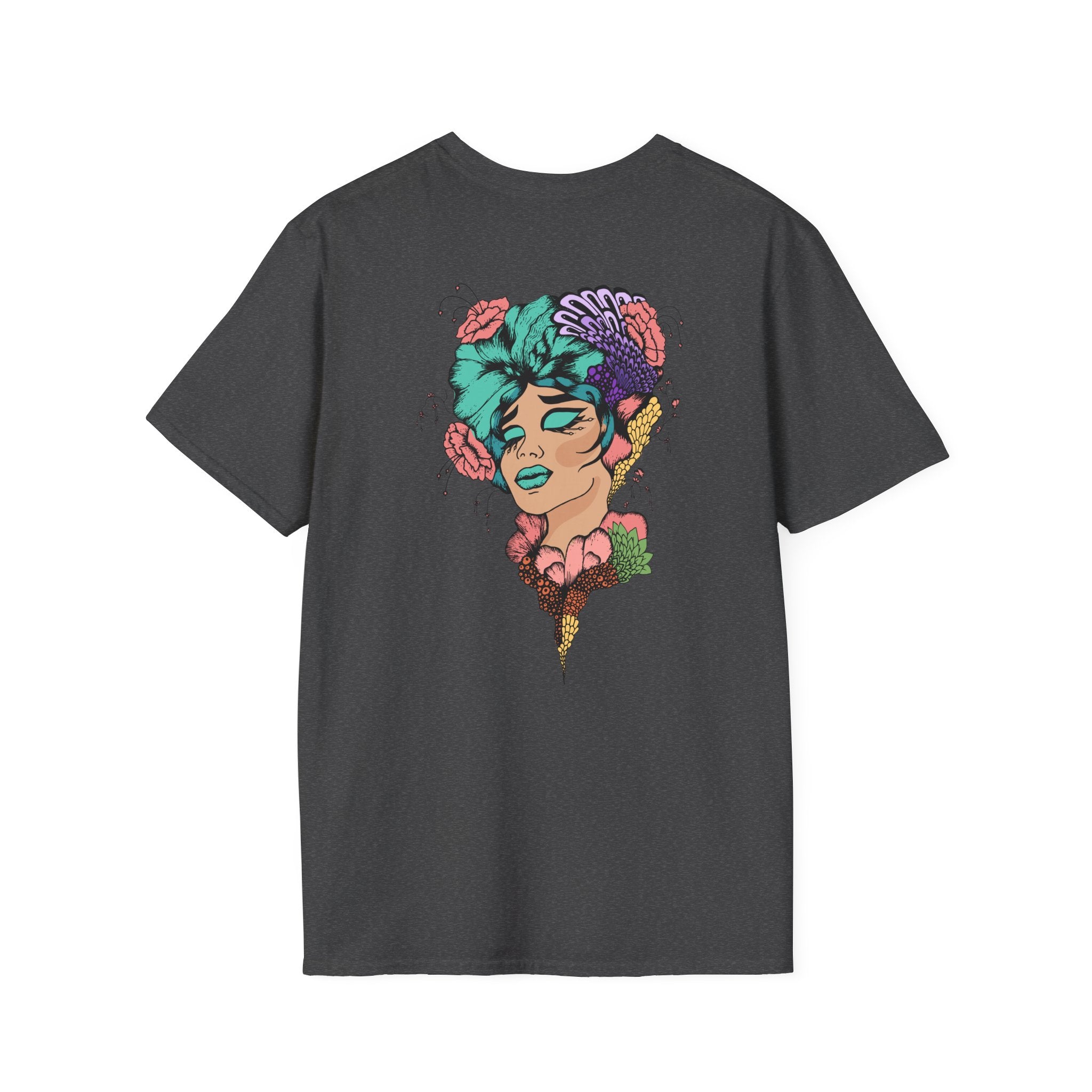 K Vibrant Botanical Art Tee M4B