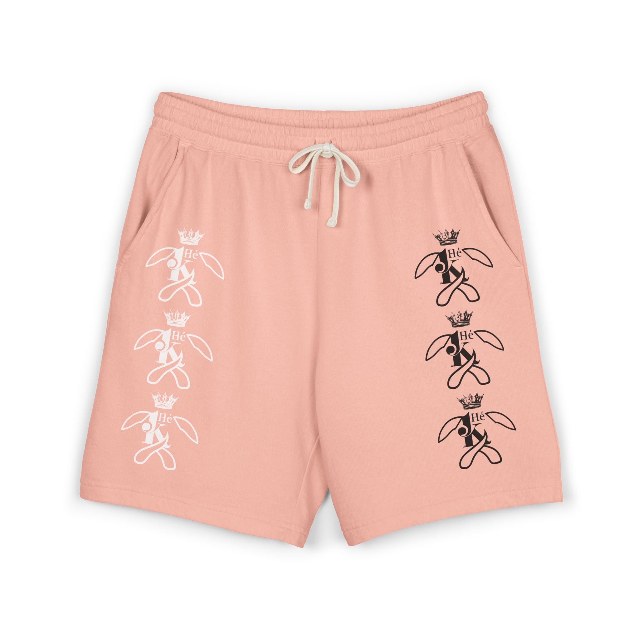 K Crowned Bunny Graphic Sweat Shorts M1W&B