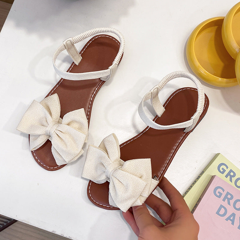 K One-strap Wear Flat-heeled