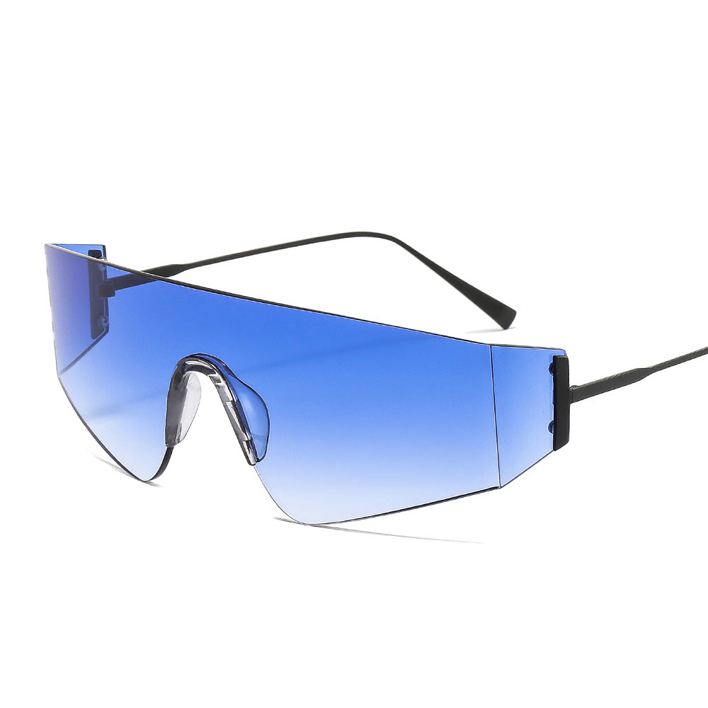 K Metal One-Piece Sports UV400 SunglassesCycling Sunglasses