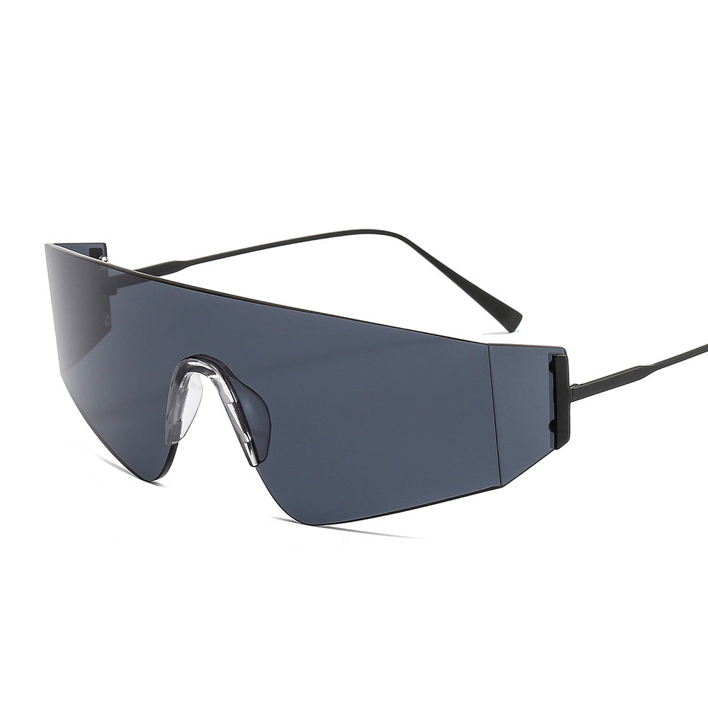 K Metal One-Piece Sports UV400 SunglassesCycling Sunglasses