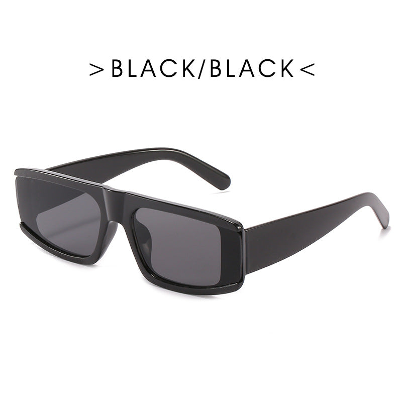K New European And American Trend Sunglasses Women's Square Long Face Ins Sunglasses Men's Cross-Border Foreign Trade Street Shooting Glasses