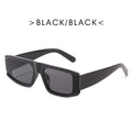 K New European And American Trend Sunglasses Women's Square Long Face Ins Sunglasses Men's Cross-Border Foreign Trade Street Shooting Glasses