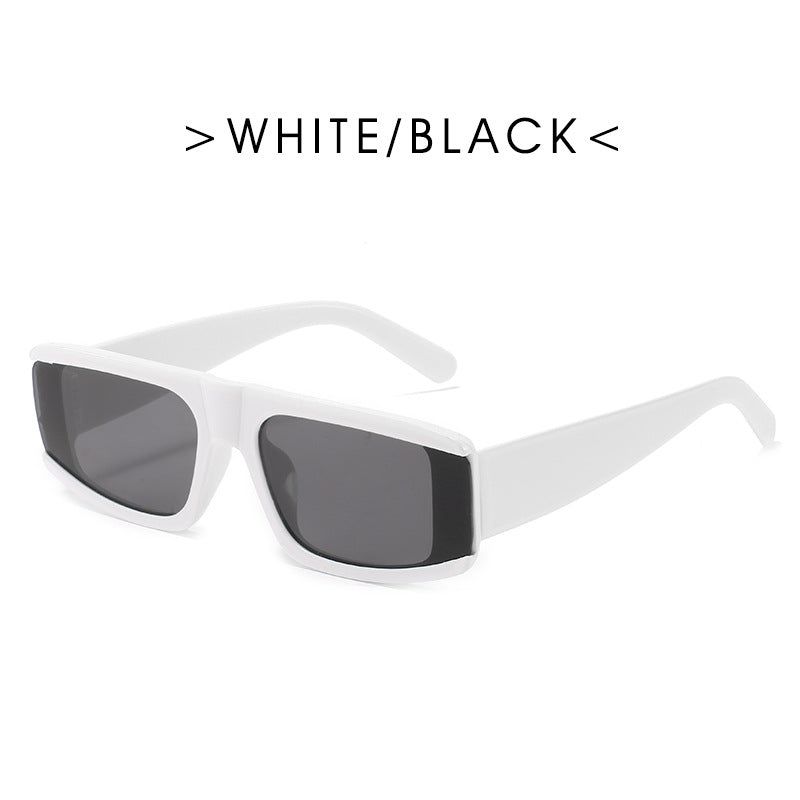 K New European And American Trend Sunglasses Women's Square Long Face Ins Sunglasses Men's Cross-Border Foreign Trade Street Shooting Glasses