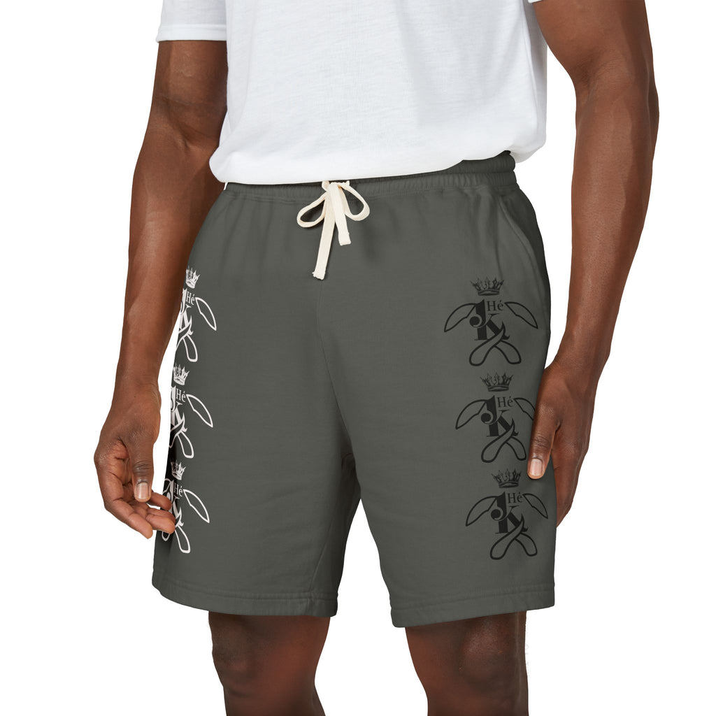 K Crowned Bunny Graphic Sweat Shorts M1W&B