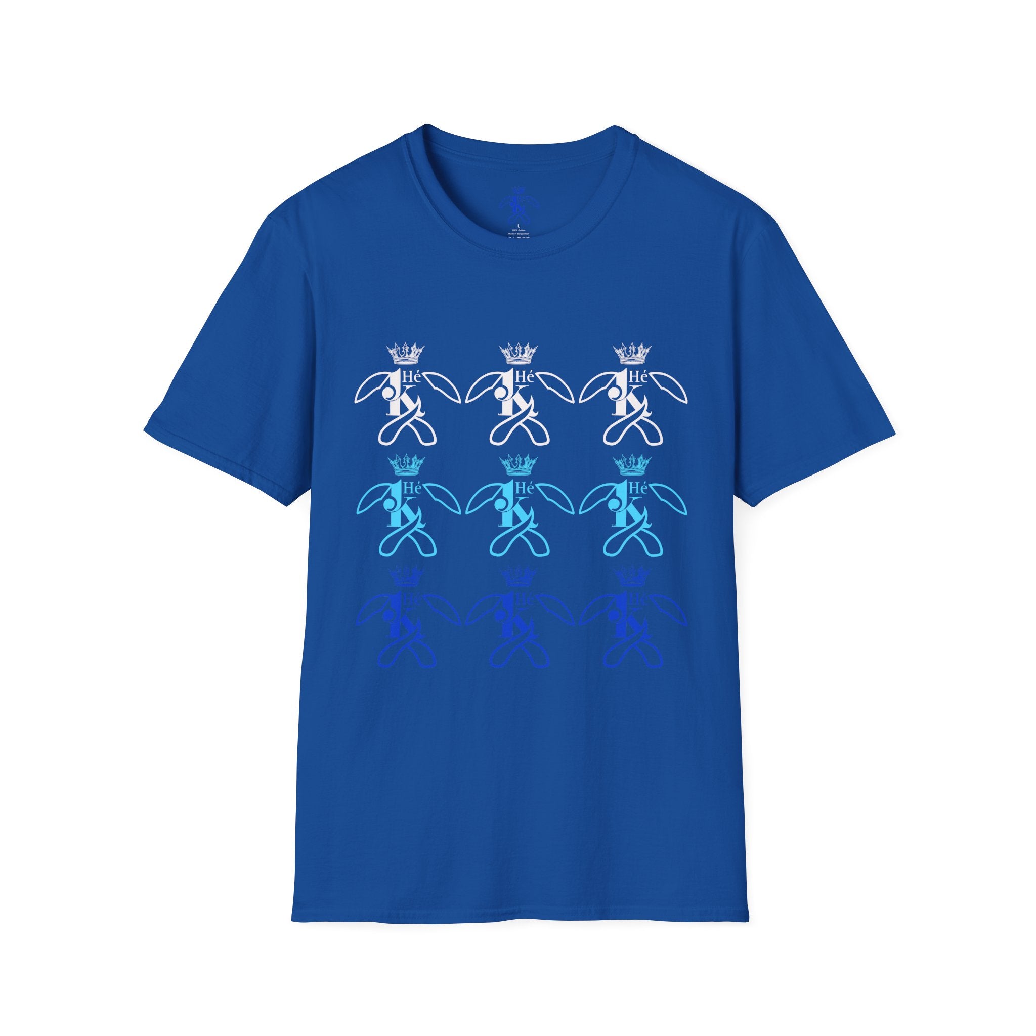 KK T‑Shirt — Royal K Block M1B