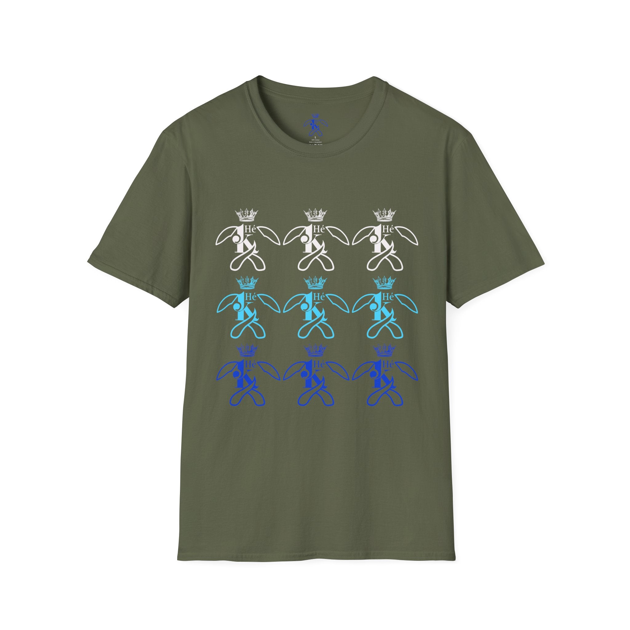 KK T‑Shirt — Royal K Block M1B