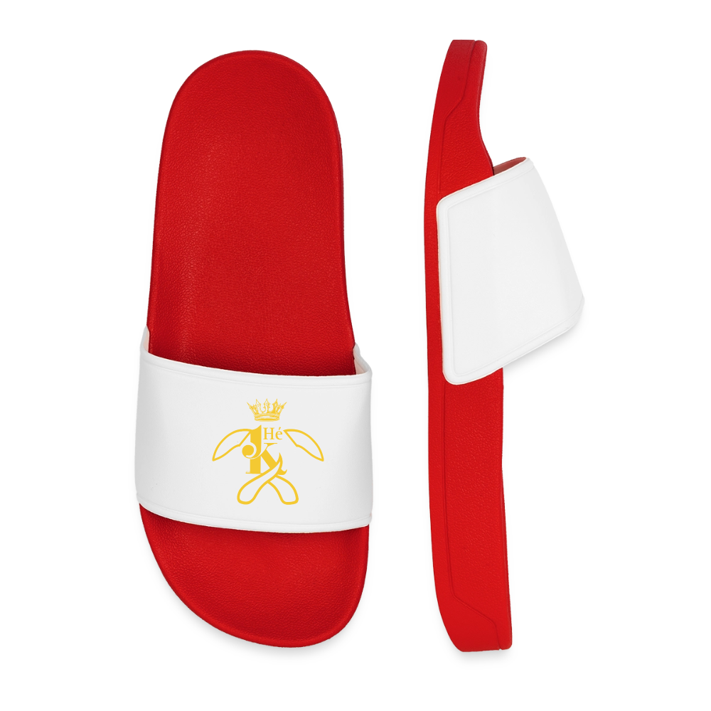 Hey K Men’s Pool Sliders - red