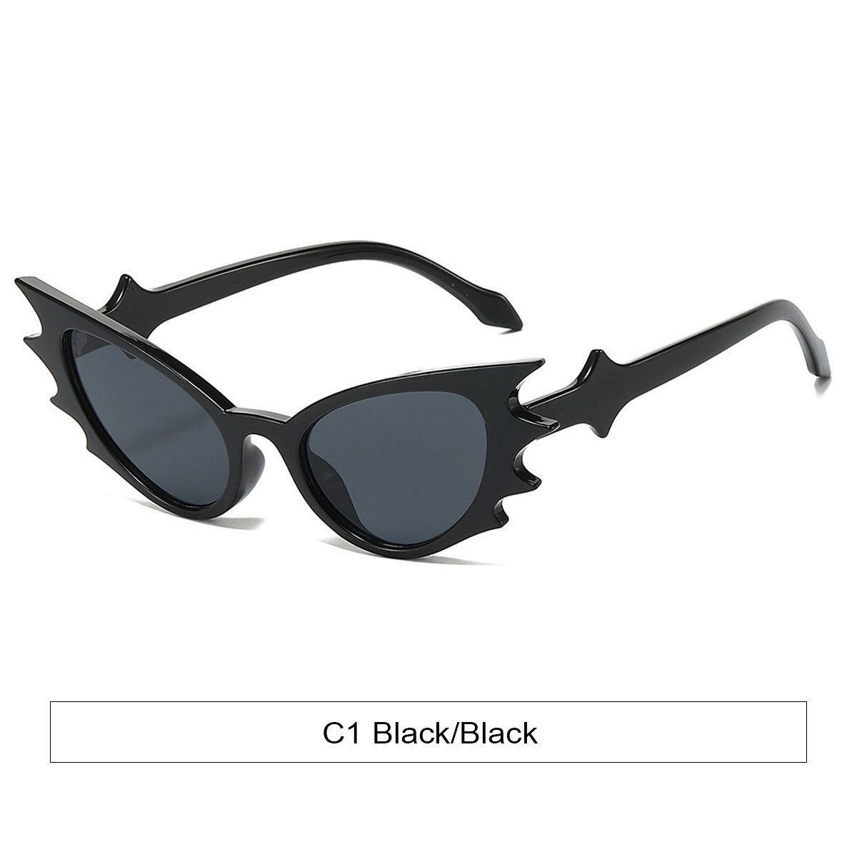 K Cat's Eye Exaggerated Personalized Shaped Decoration Glasses