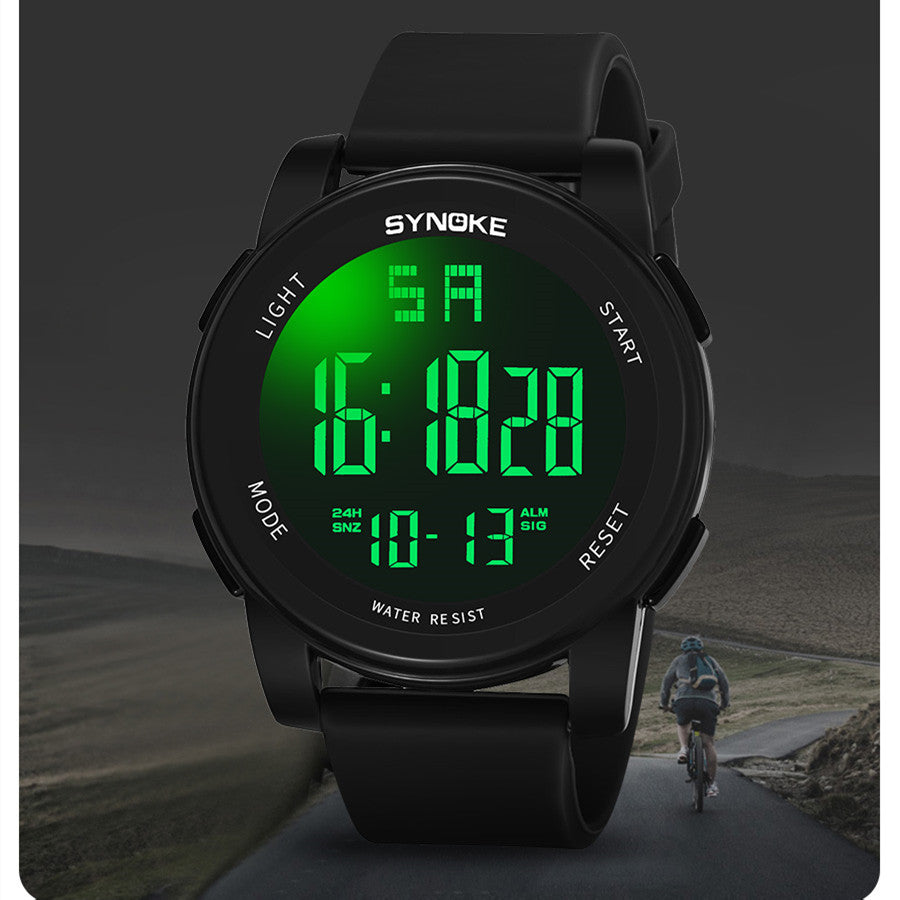K Mens Outdoor Sports Electronic Watch For Swimming