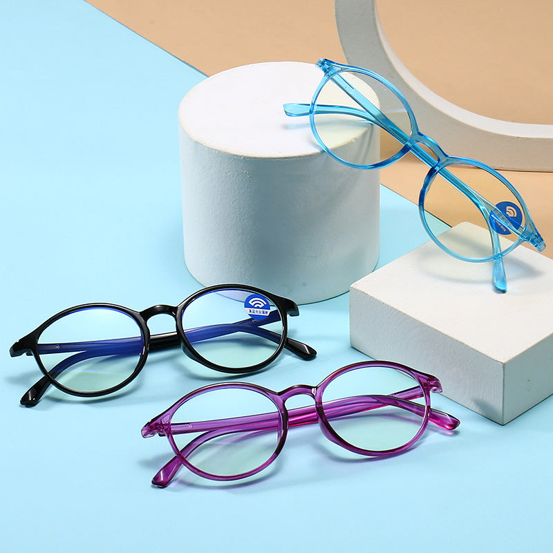 K Children's Anti-blue Light Glasses With Myopic Glasses Option Plain Glasses