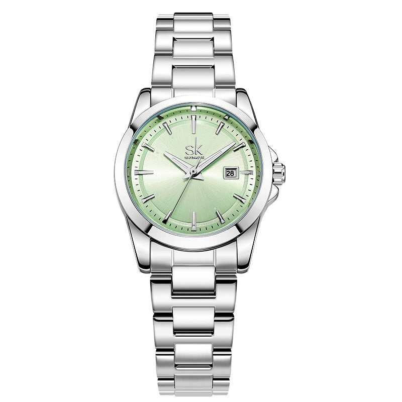 K Waterproof High-grade Stainless Steel Women's Watch