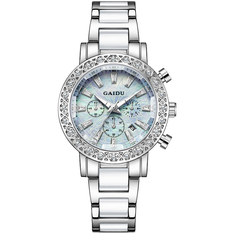 K Waterproof Luminous Fritillary Quartz Women's Watch