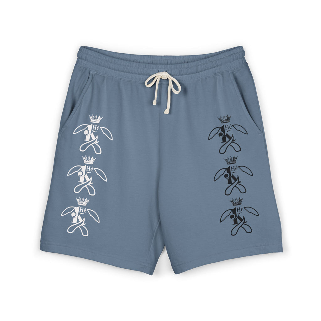 K Crowned Bunny Graphic Sweat Shorts M1W&B