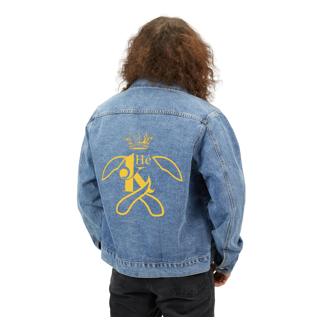 K Embroidered Golden Bee Denim Jacket M1G
