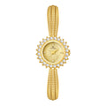 K Light-luxury Sun-patterned Gesang Flower Watch An Elegant Timepiece