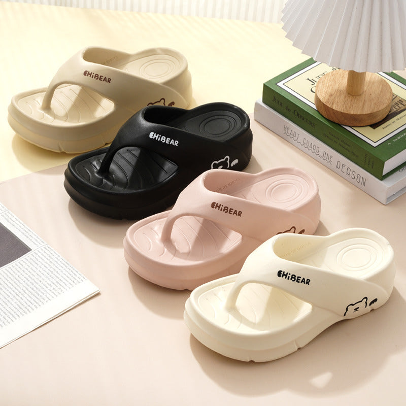K Thick-soled resistant Slippers