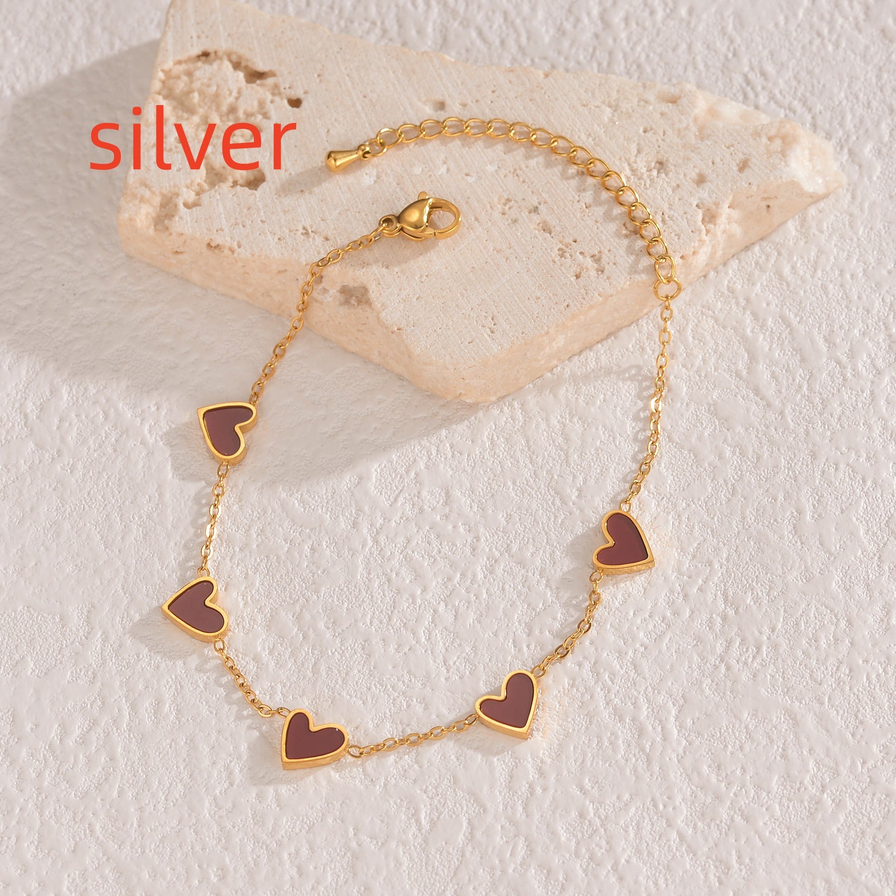 K Ins Love Bracelet  Stainless