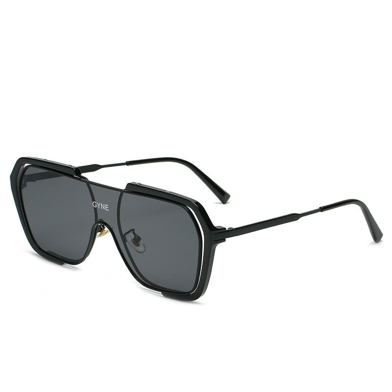 K Retro Yellow Sunglasses UV Protection Men Tide
