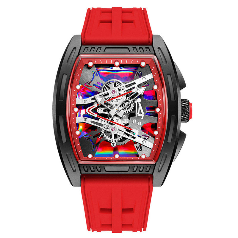 K Luminous Water-resistant And Bold Quartz Sports Watchtrendy Cool And A Classic For Men