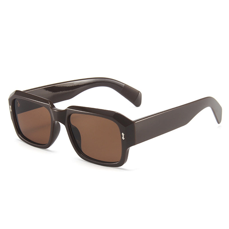 K Jelly Color Simple Retro Polygonal Glasses