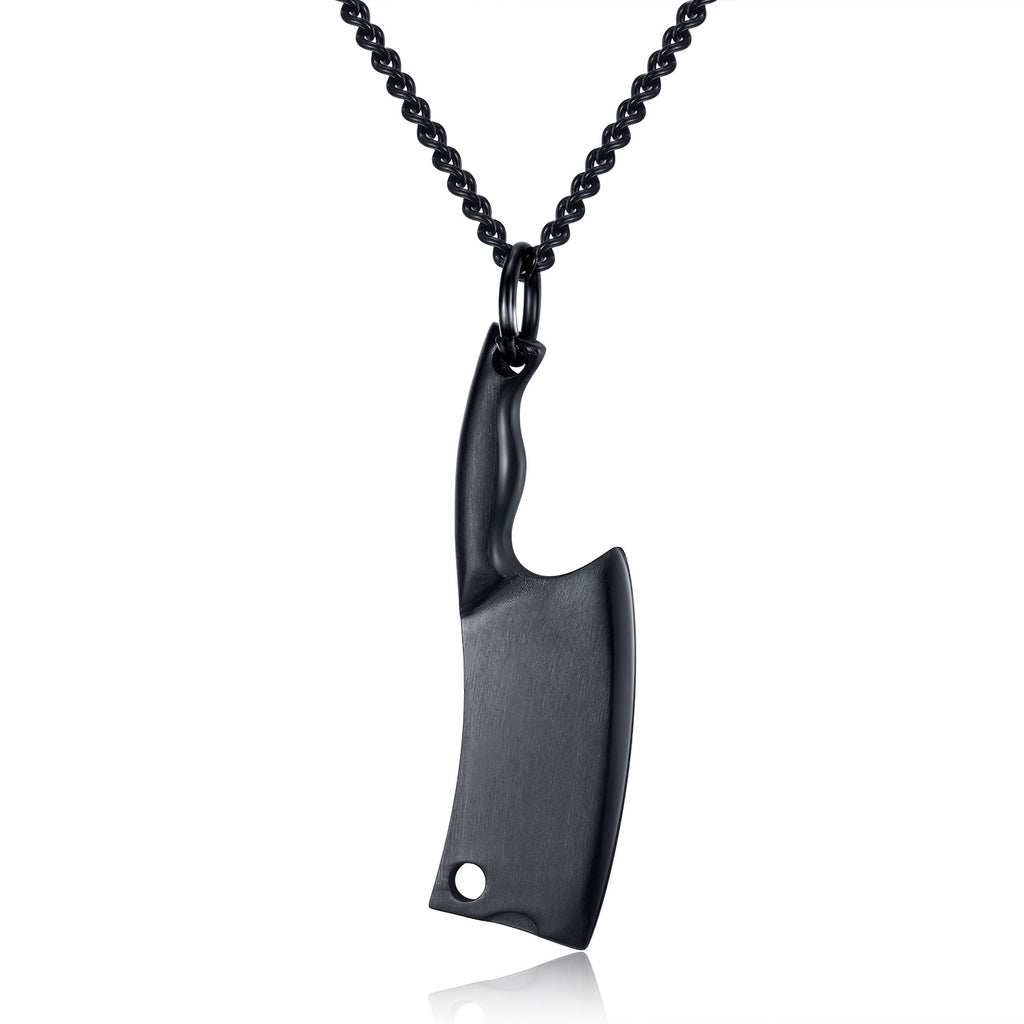 K Stainless Steel Necklace, Colorful Glare Classic Pendant