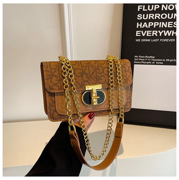 K Spring New All-Match Instagram-Style ShoulderCrossbody Bag Small Square