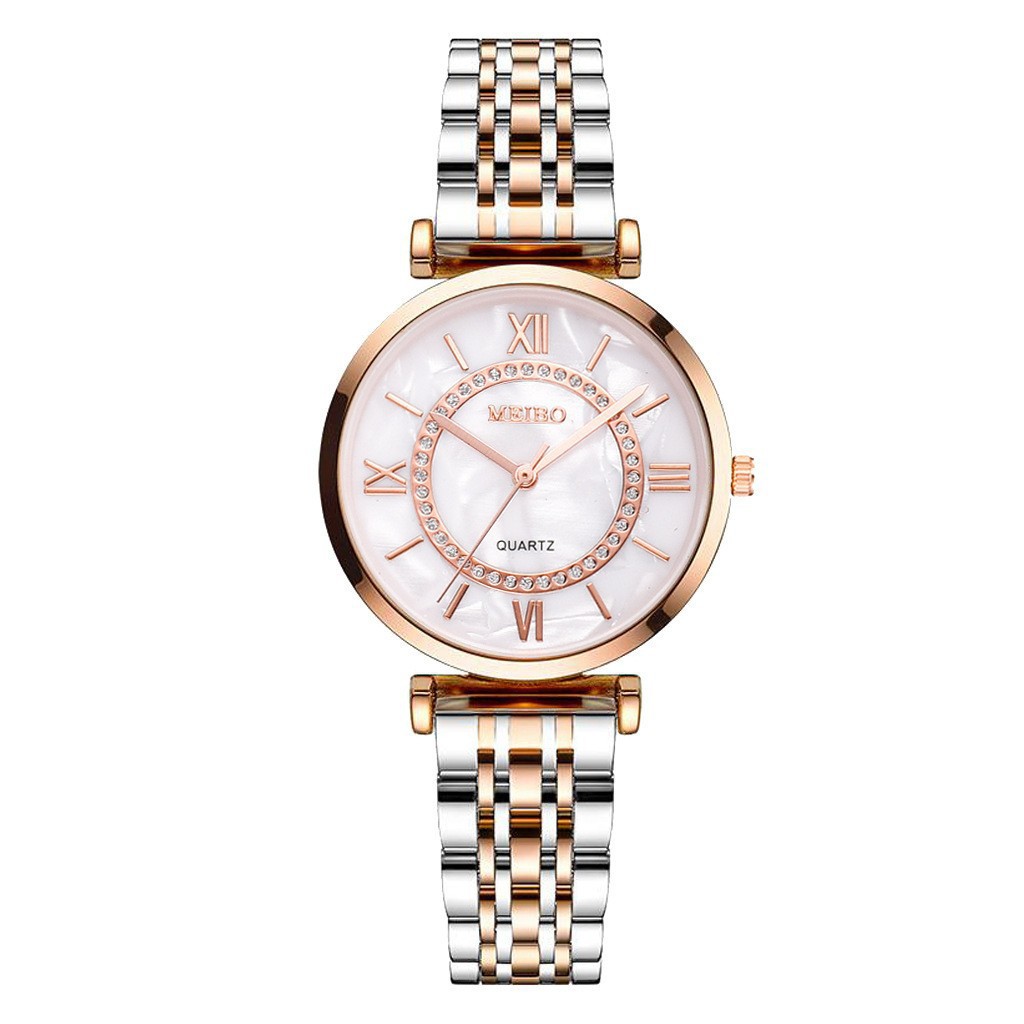 K Stylish Graceful Simple Gold Quartz Watch