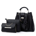 K Womens Purse And Handbag 3Pcs Bag Set Tassel Tote Clutch Satchel Top Handle Shoulder Bag